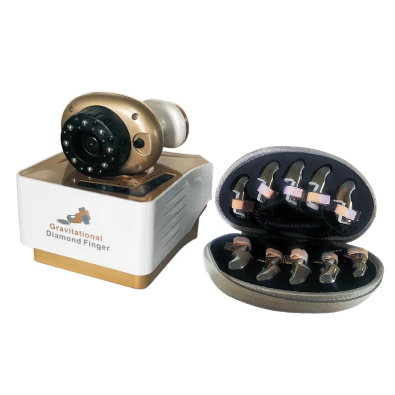 

2021 best selling Microcurrent Face Lifting Beauty Equipment Golden Finger Massage Machine With CE, White