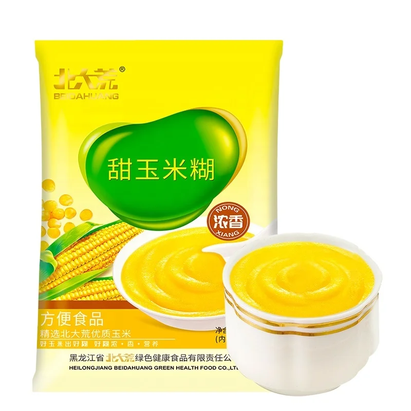 
Hotsale healthy 375g/bag(37.5gx10) sweet no added corn paste  (1600111260136)