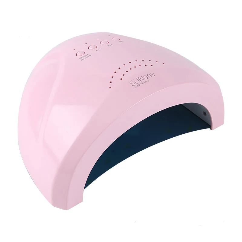 

Classic professional SUN ONE 48W uv led nail lamp uv lamp for gel polish dryer, White pink