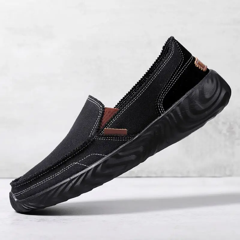 

Canvas Slip On Shoes Men Plimsole Canvas Men Vulcanize Shoes Big Size Lazy Custom Canvas Shoes