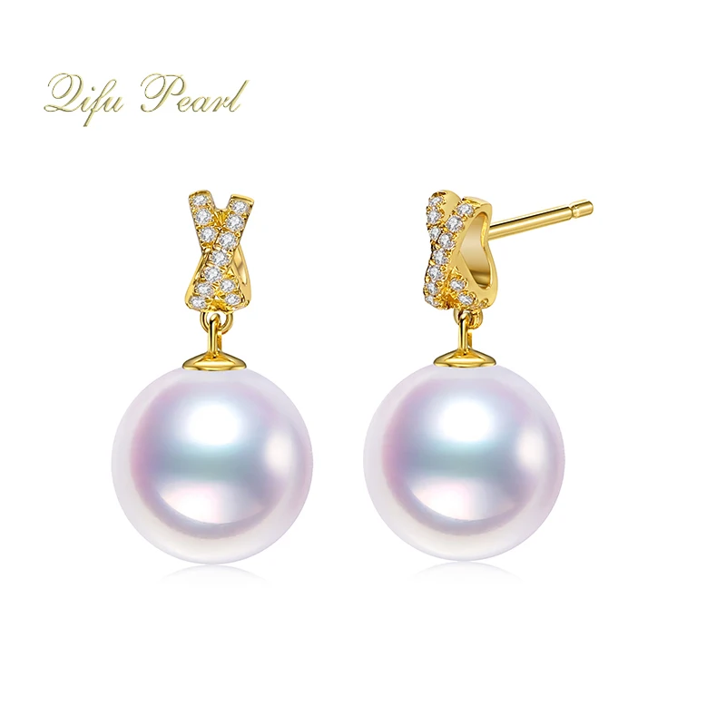 

925 silver jewelry supplies fashion X letter design pearl earrings for girls