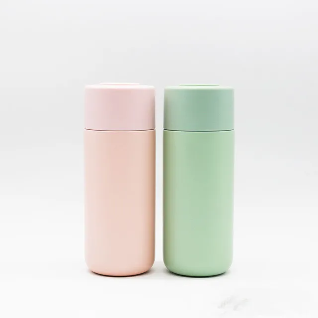 

Portable outdoor double wall water bottle insulated vacuum stainless steel custom flask thermalwith tea infuser