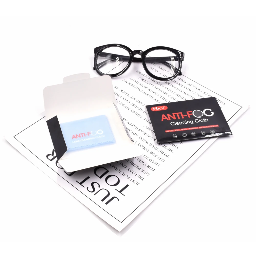 

Hot sale optical eyeglass wipes micro fibre anti fog cleaning cloth for glasses or screen