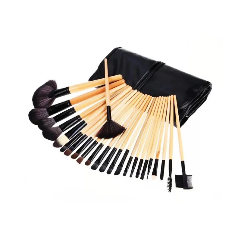 

24pcs Free Sample Makeup Brushes Private Label 12 pcs Makeup Brush Set Custom Logo Women Make Up Bush Foundation Makeup Brush