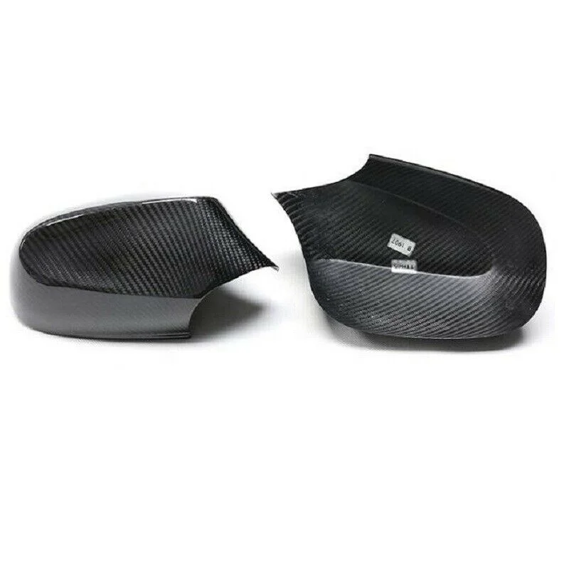 

Dry Carbon Fiber Side Mirror Cover for BMW 1 Series E87 E81 E82 2009-2011 Add on style, Glossy carbon black