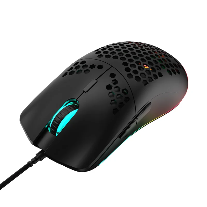 

Proper price top quality Lightweight mouse for e-sports games the mouse light efficiency, Black/yellow/white/pink/green
