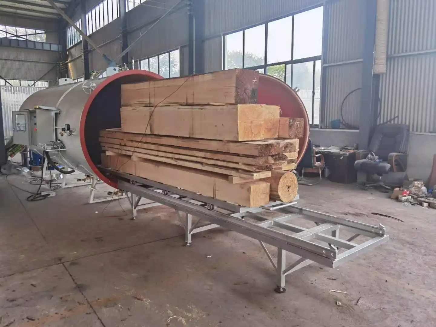 木材干燥窑,窑炉干燥室,真空木材干燥窑