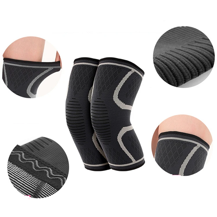 

Fitness Breathable Bandage Knee Long Sports Knee Brace Support Protector, Customized