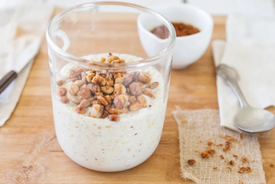 cinnamon roll overnight oats