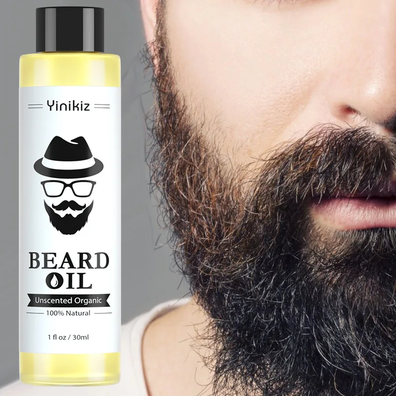 

NEW 1 pc 30ml 100% Organic Beard Oil Hair loss Products Spray Beard Growth Oil For Growth Men Beard Grow Dropshipping