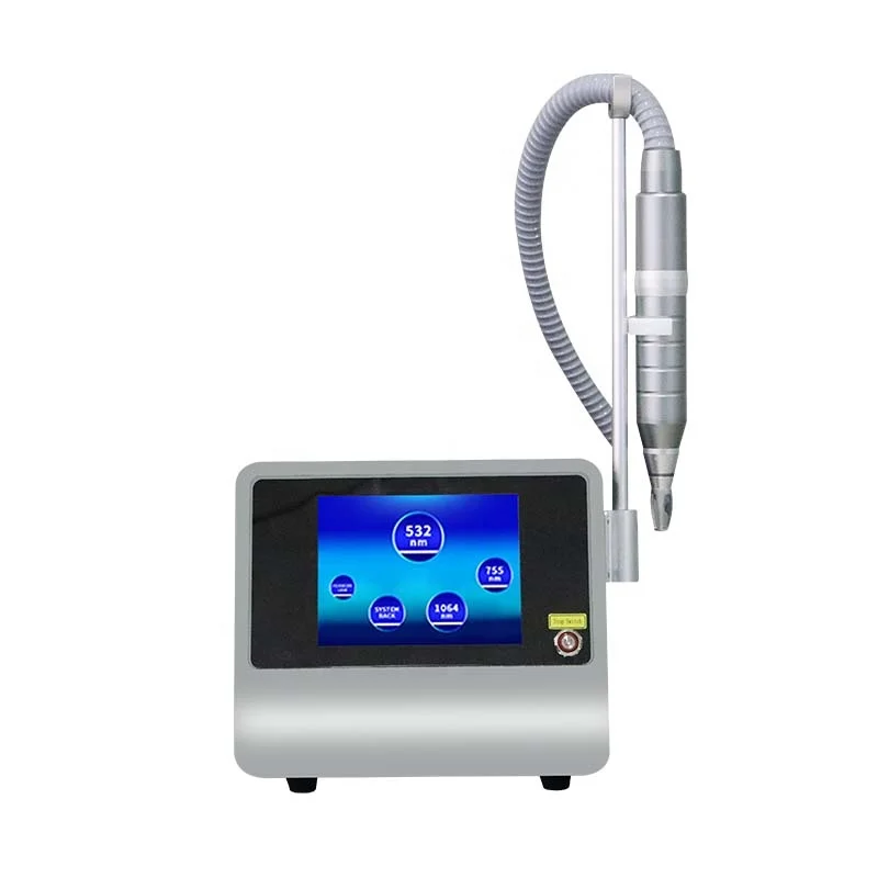 

Professional Q Switch Picosecond ND YAG Laser Tattoo Removal 1320nm 1064nm 532nm 755nm Wavelength Machine