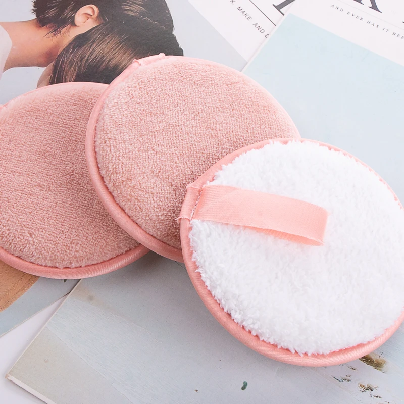 

Eco Friendly Bamboo Velvet Pads Reusable Washable Makeup Cleaning Rounds Recyclable Biodegradable Makeup Remover, Red,pink,grey,blue,green,orange