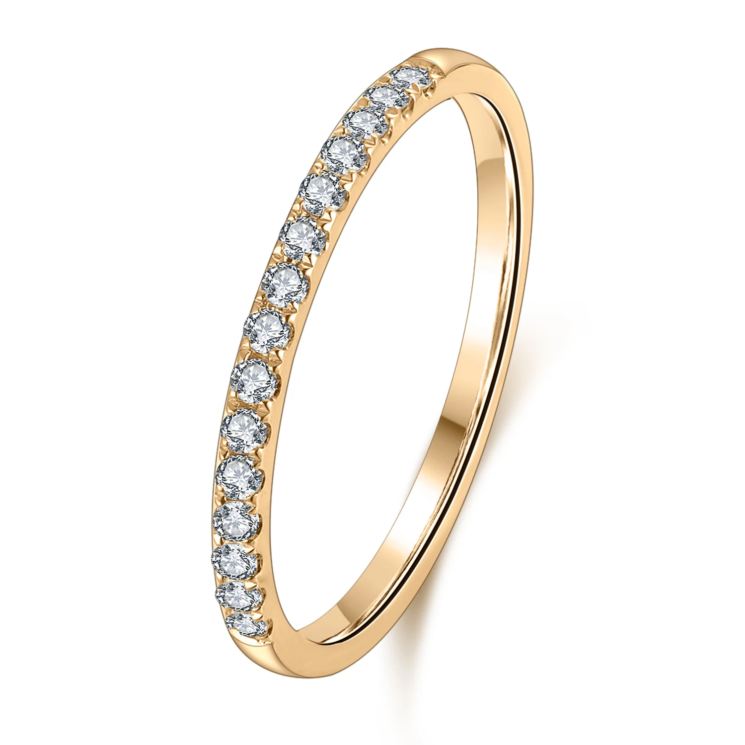 

Anster Women Gemstone Luxury Lab Grown HPHT Diamond Jewelry Ring, Red