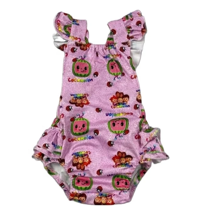 

2021 High Quality Kids Coco Melon Printed Infant Toddler Jumpsuit Bubbles Girl Baby Leotard Romper, Requirement