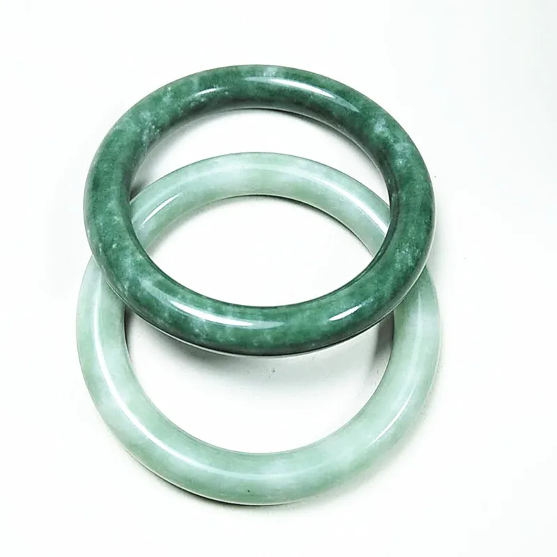 

2021 hot sale fashion natural jade bracelet wholesale light green jade bracelet female gift, As pictures