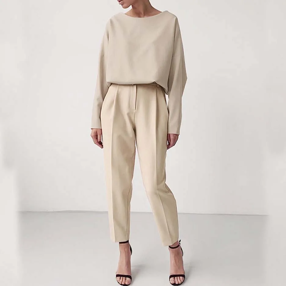 

FS0851D 2020 spring women Fashion casual Pants