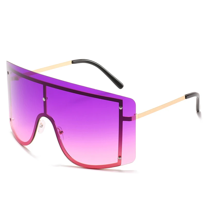 

2021 New Square Sunglasses Female Sunglasses Trendy Hip Hop Male Glasses