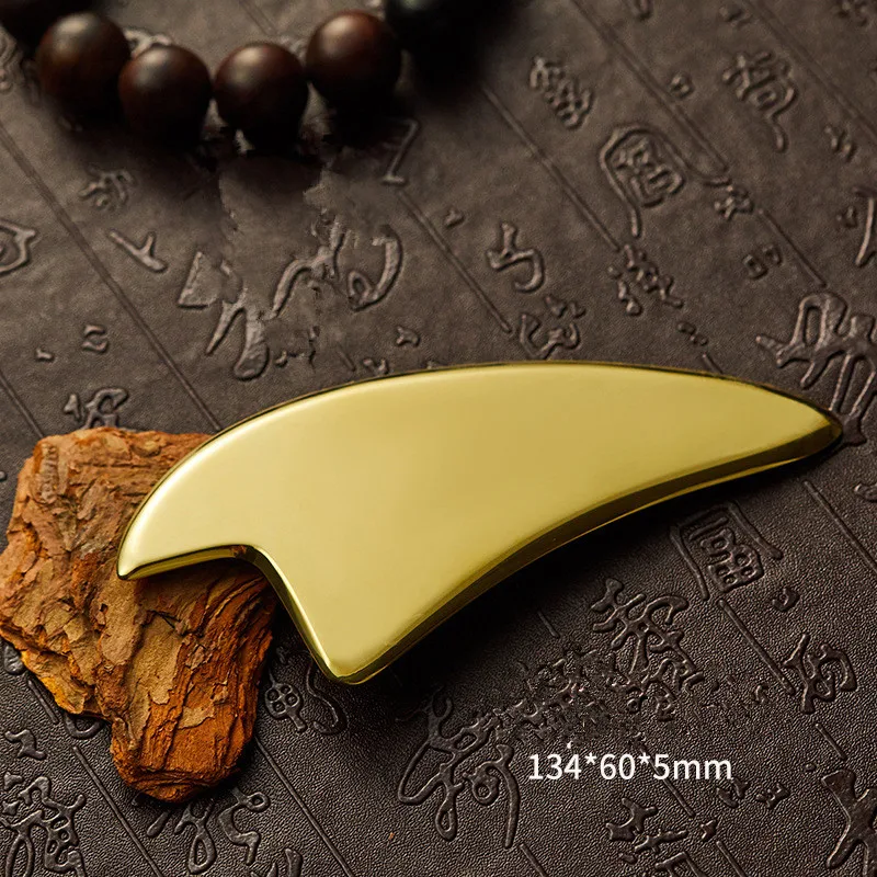 

Advanced Transparent Medical Function Metal Copper Gua Sha Tools High Quality Metal Copper Gua Sha Tools, Gold