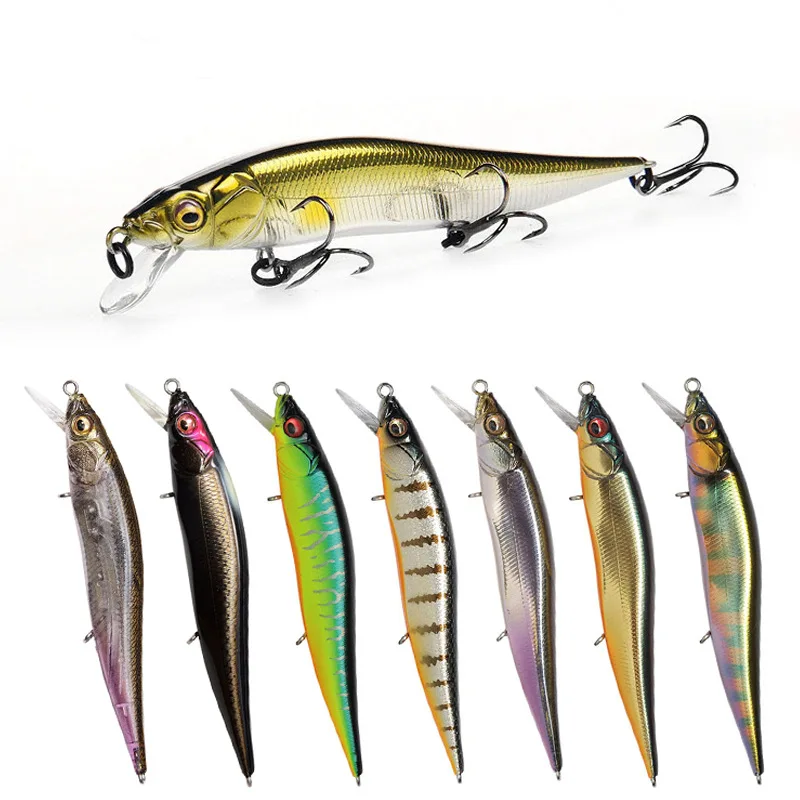 

Jetshark 97mm 9g 8 colors floating New hot model professional quality hard bait quality wobblers minnow fishing lure