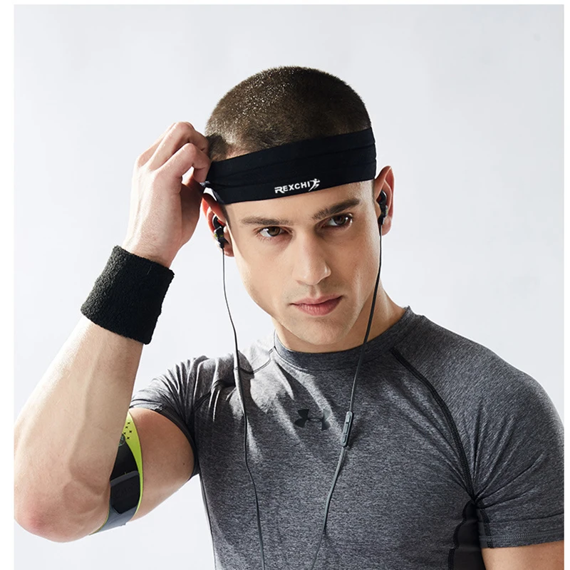 
2020 China elastic sweatband headbands for women elastic sweatband 