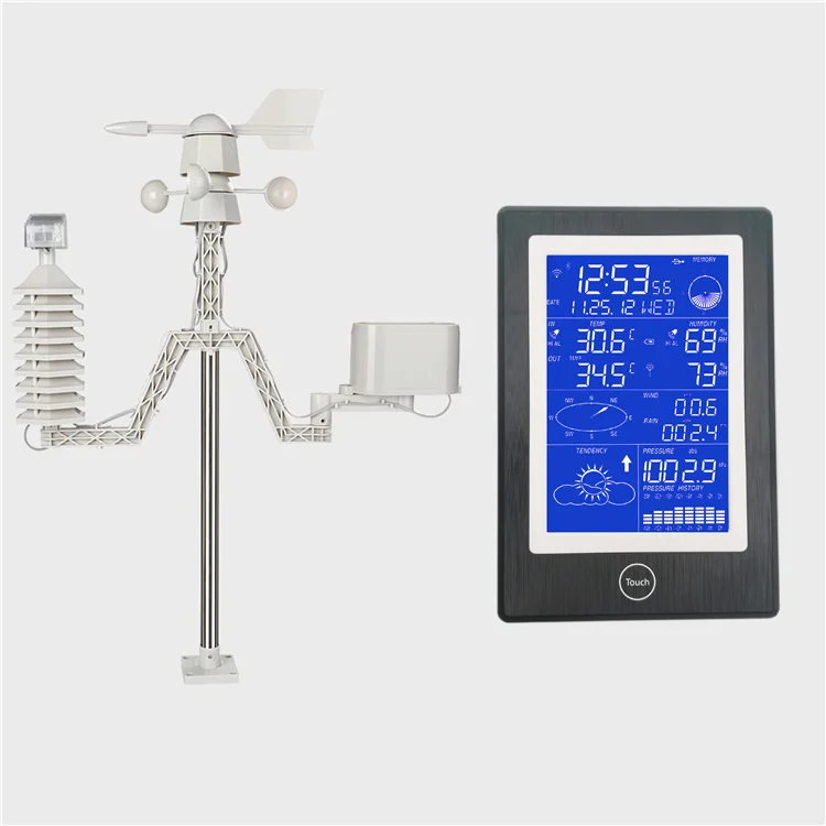 Best Selling Portable Digital Weather Forecast Multifunction Weather Station Automatic