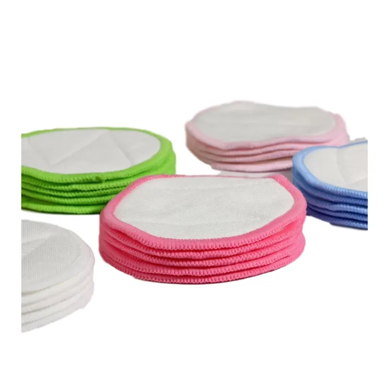 

2021 New Shape Bamboo Reusable Cotton Pads For Women And Kids, Customize