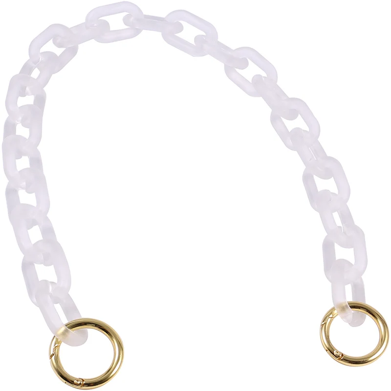 

Transparent Acrylic Chain Resin Shoulder Bag Strap Decoration Crossbody Chain Straps Clutch Bag Accessories, Customized color
