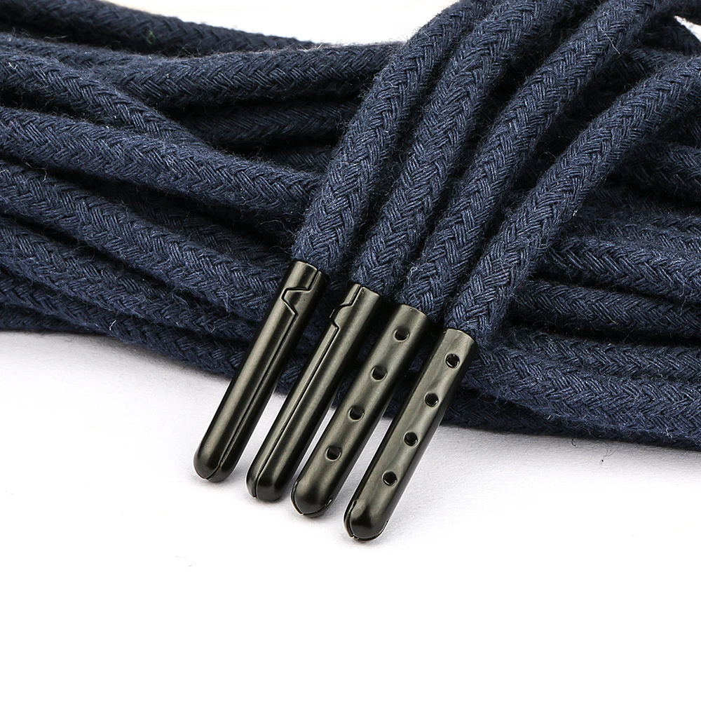 

wholesale promotional price gold and black shoelace metal tip for sweatpants