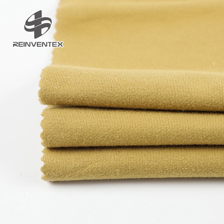 french terry plain fabric