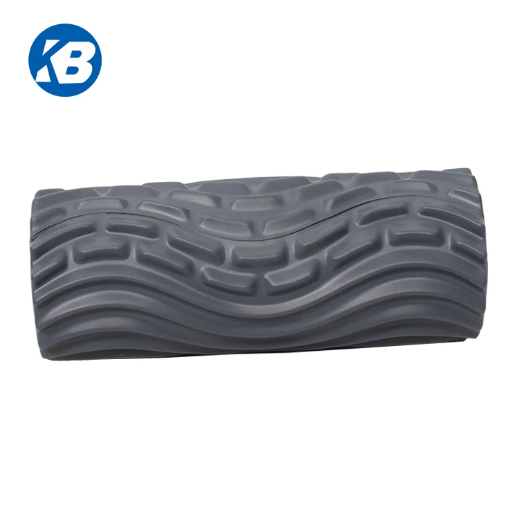 

body building eco-friendly EVA electric vibrating foam roller, Grey or customized