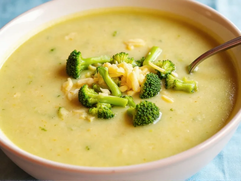 Healthy Broccoli Cheddar Soup: Nutritious Recipe & Tips