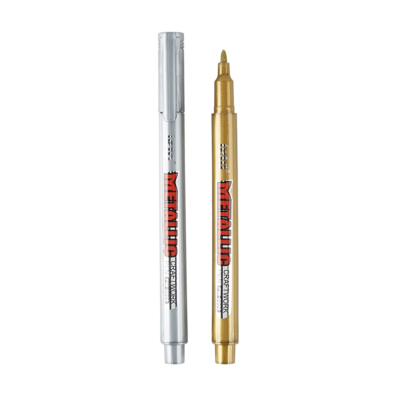 

2018 Eco-friendly Promotional 5 Color Metallic marker pen
