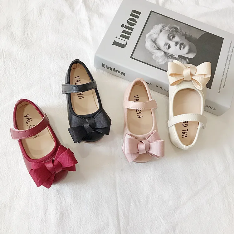 

2021 Kids High Quality bowknot The princess Soft bottom sandals MSgx-26