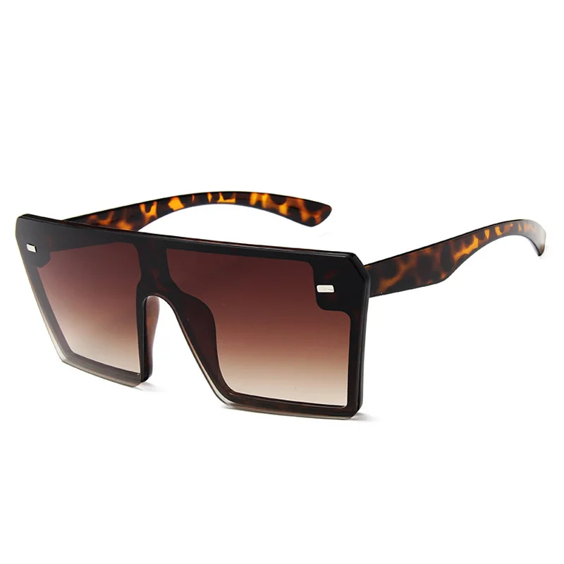 

New European and American oversized sunglasses restore ancient ways square frame individual character sunglasses