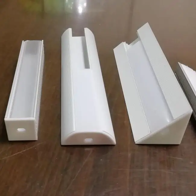 Aluminum Channel Pc Cover Led Lampshade Led Housing Shell Buy Pc