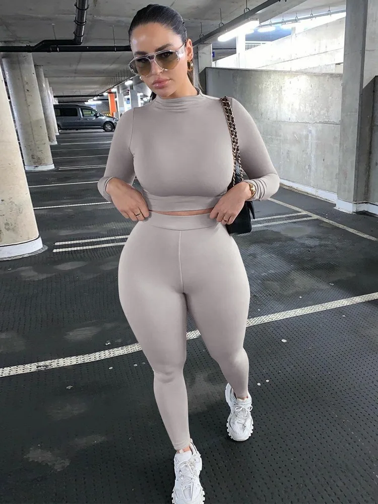 
New Arrival two piece outfits solid tank tops outfits women two piece set women clothing ,women joggers suits set 