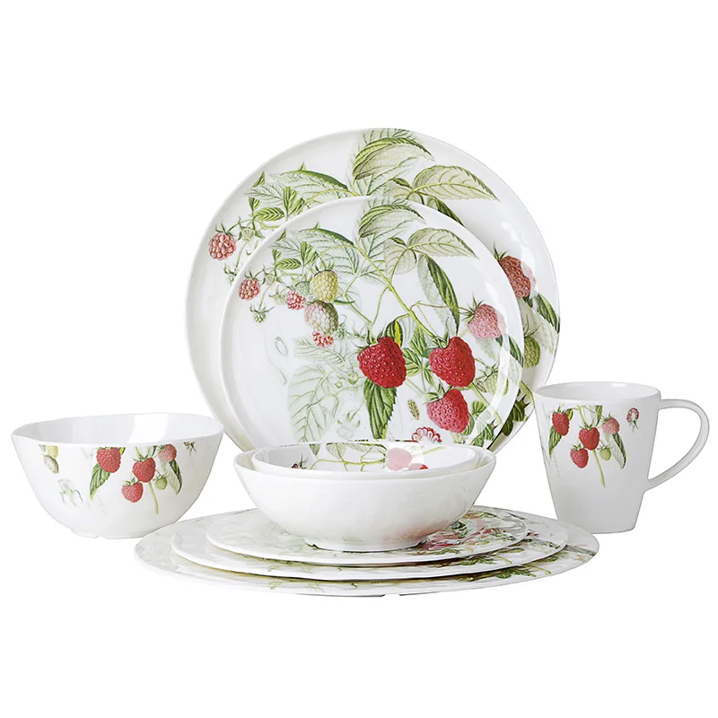 

New Design Fruit Series Melamine Dinnerware Sets