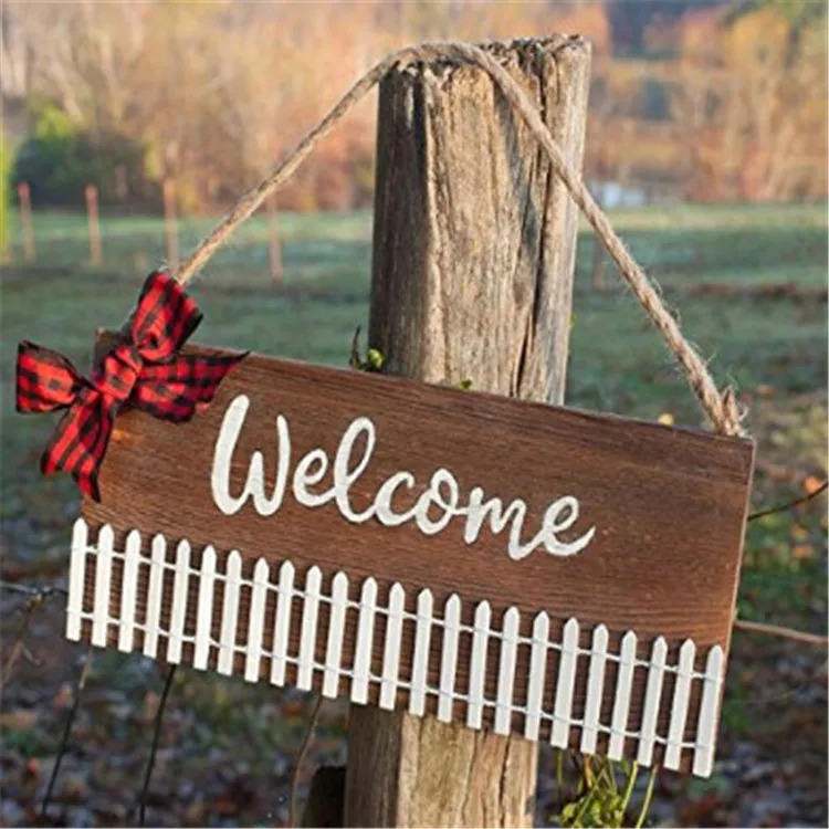 wooden signs