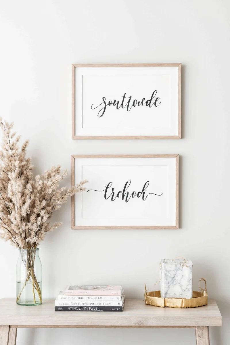 A playroom with cheerful Lindsay-style quote on the wall