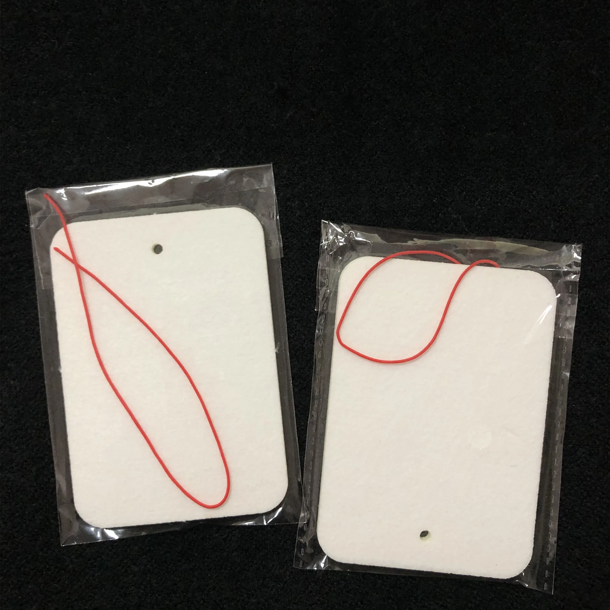 Wholesale Felt Material Unscented Car Air Freshener Blank Sublimation