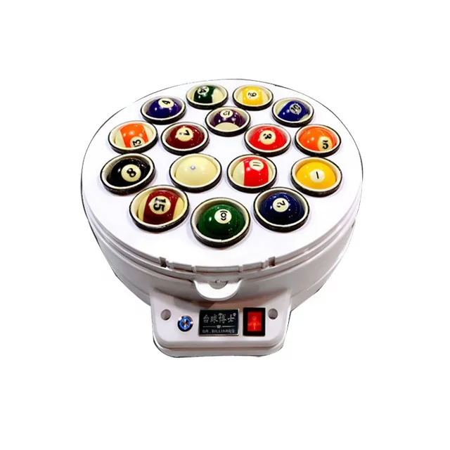 

Fantancy and 16 Pieces Pool Ball Washing Machine Billiard Ball Set Cleaner Machine