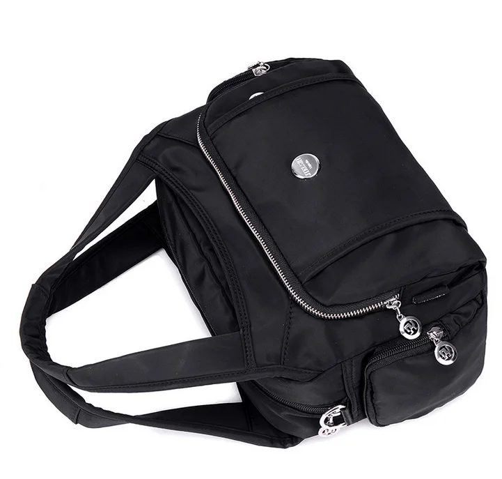 

oem colorful low moq women tote bag casual waterproof mummy bag soft women nylon shoulder bags