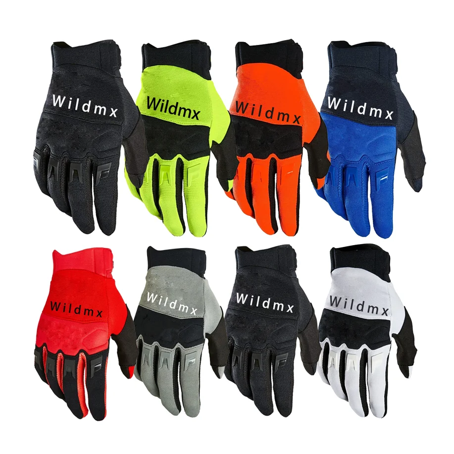 

Customized Motocross Gloves Cycling Racing Gloves Off-roadMX MTB DH Mountain Bike Downhill Gloves Guantes Motocross Cilismo, 8 color