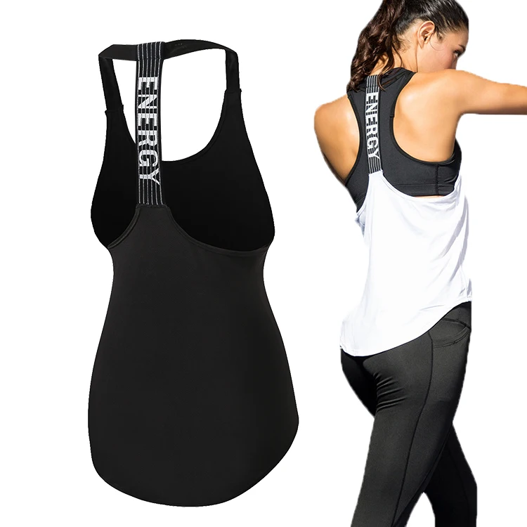 

popular Women Yoga Top Gym Sports girls' Vest Sleeveless Shirts Tank Tops Sport, Customized colors