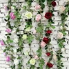 Factory wholesale simulation flower wire Rose Rose cane home decoration flower wedding supplies simulation green