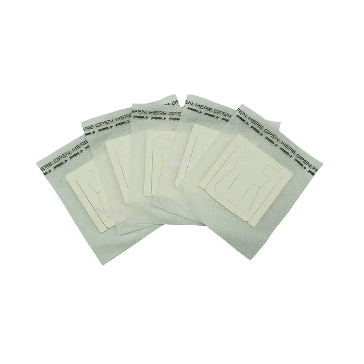 

heat seal 74*90mm empty Non woven eco-friendly material drip hanging ear coffee filter bag