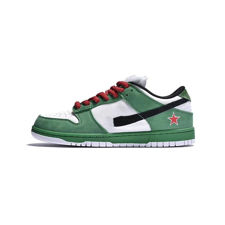 

2021 men 1.1 quality Sneaker Basketball Running Shoes Red Five-pointed Star Sb Dunk Low Run Shoes