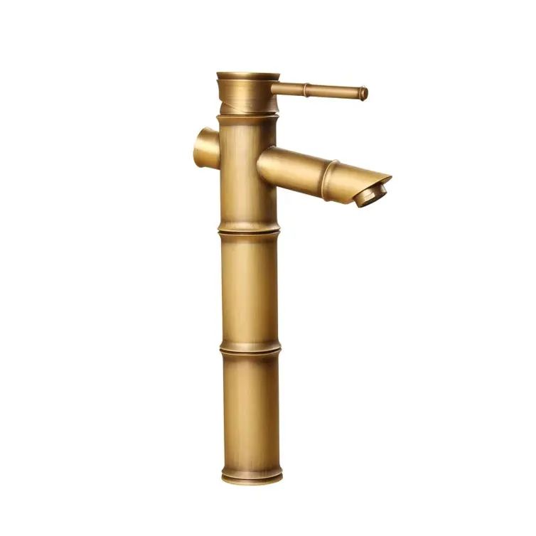 热卖黄铜黑色古代洗手盆水龙头浴室洗手盆水龙头