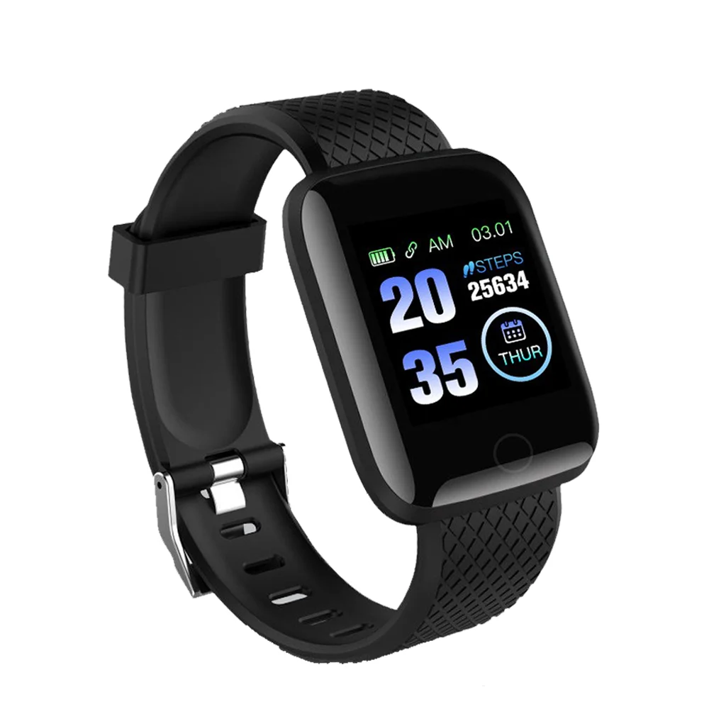

Free Shipping 1 Sample OK D13 Smart Watch IP67 Waterproof Sport Heart Rate 116 Plus Smart Watch Android IOS Smart Bracelets