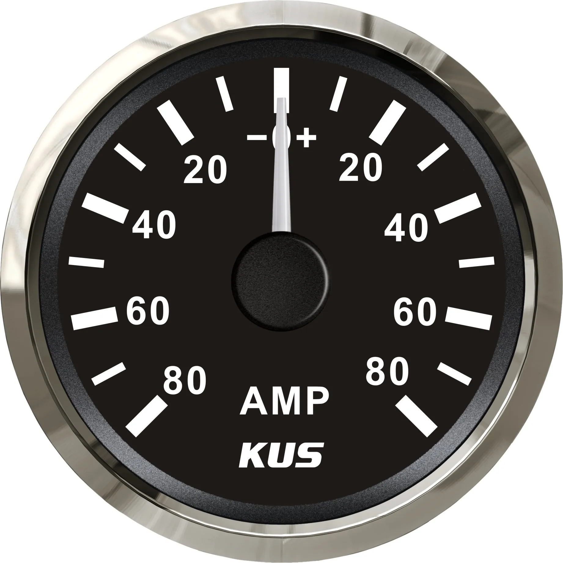 

Free Shipping KUS 52mm Pointer Ammeter Gauge Display +/-80A With Red and Yellow Backlight, Ws bs